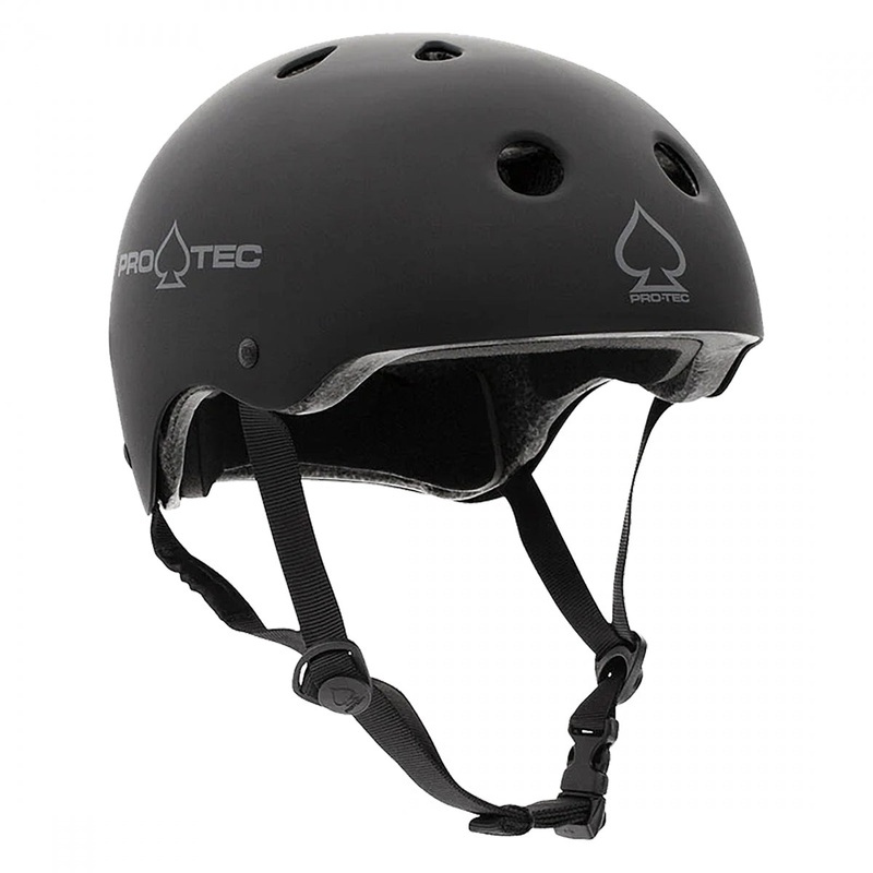BMX Helmet Protec Classic Skate LG 22.8 to 23.6in (58 to 60 cm) Matte Black BMX/Skate