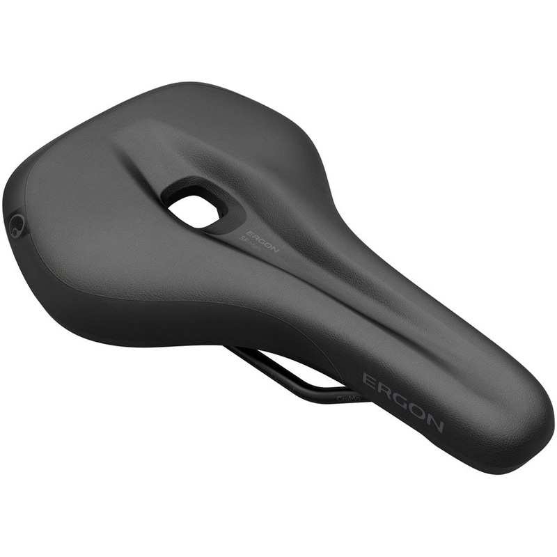 Ergon SF Saddle – Steel Black Mens Medium/Large