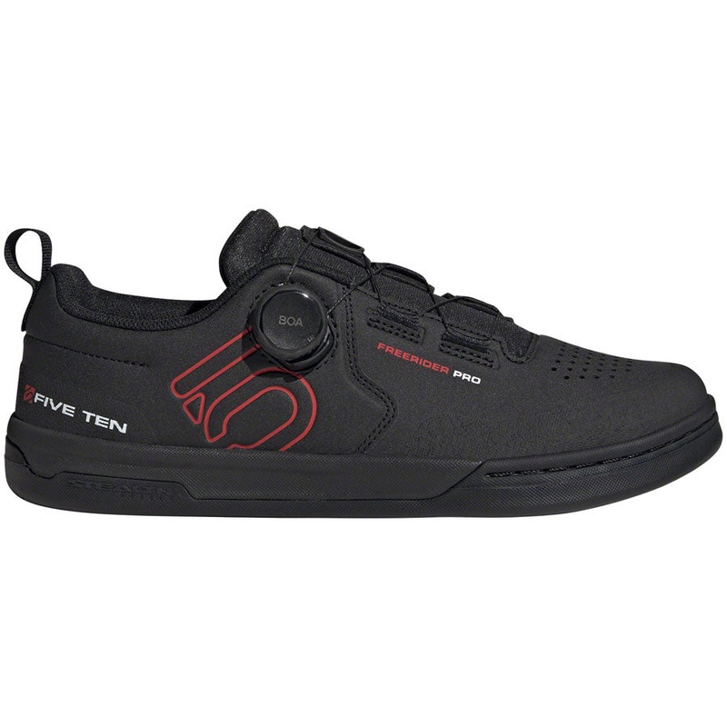 Five Ten Freerider Pro BOA Flat Shoes – Men’s, Core Black/Red/FTWR White, 12