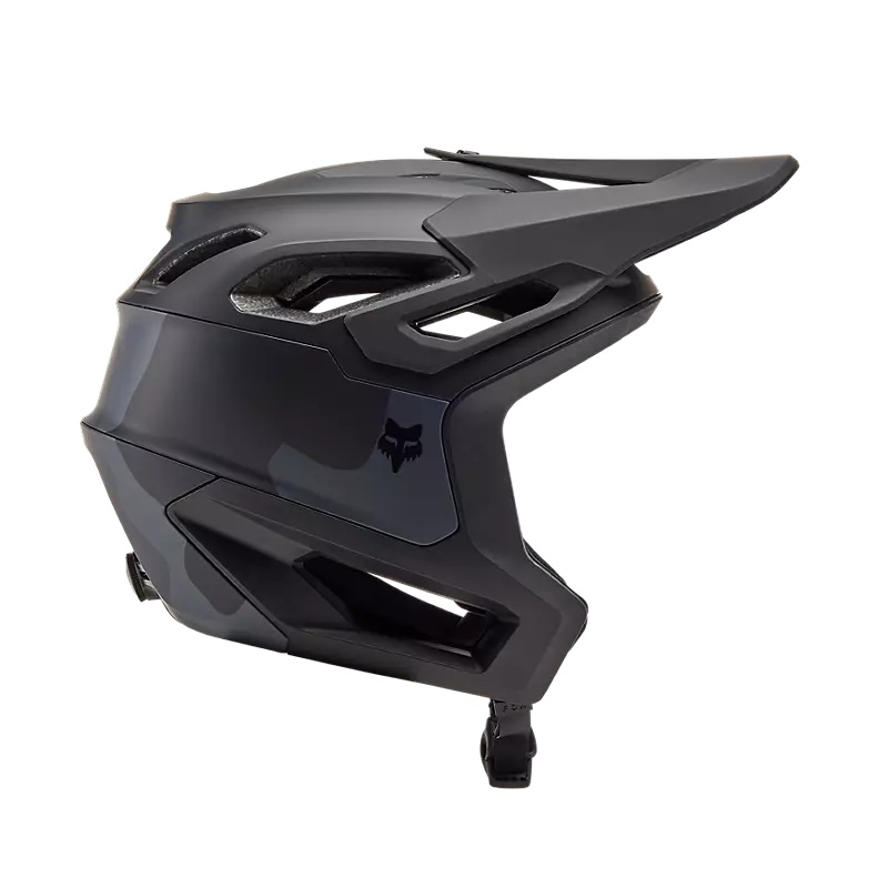 Fox Racing Dropframe Pro MTB Helmet – Runn – Black Camo Black Camo Small