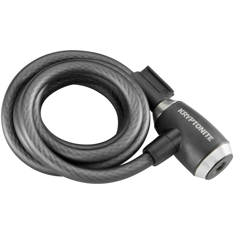 Premium Kryptonite KryptoFlex 12mm Braided Steel Cable Locks  Keyed & Combo Locking, 6ft Strengthened Security for Bikes & Cycling Accessories Key