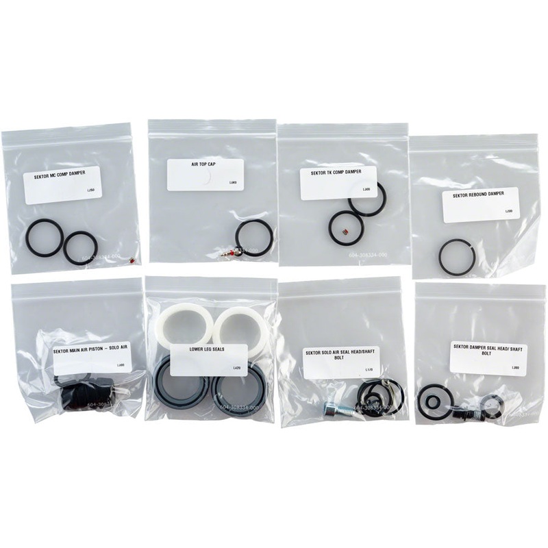 RockShox Full Service Kit Sektor Gold (includes solo air damper seals hardware)
