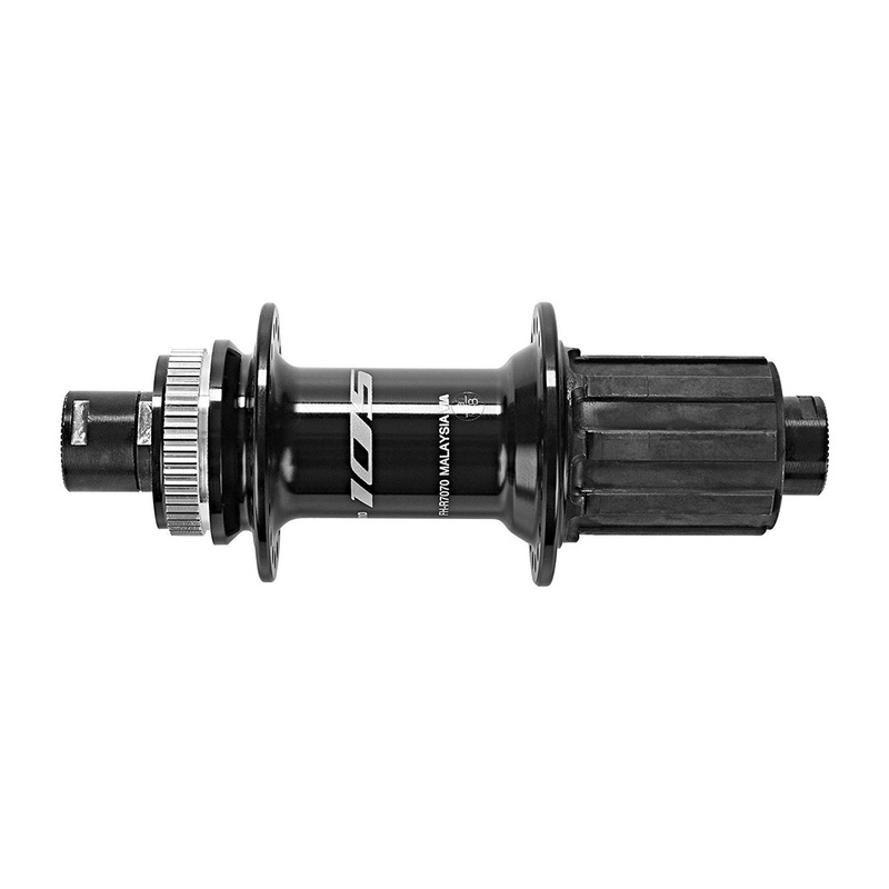 Shimano 105 R7070 11 Spd Rear Hub – Centerlock – Black Black 12x142mm Thru Axle – 32h