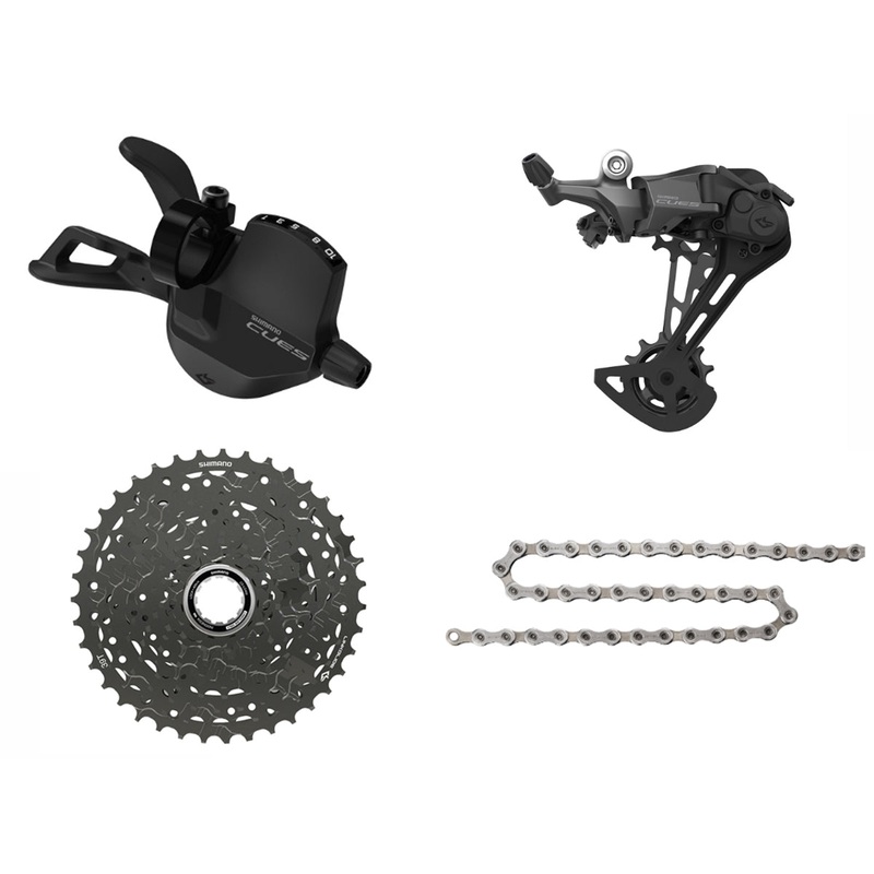 Shimano CUES U6000 10 Spd Build Kit Black 11-48t