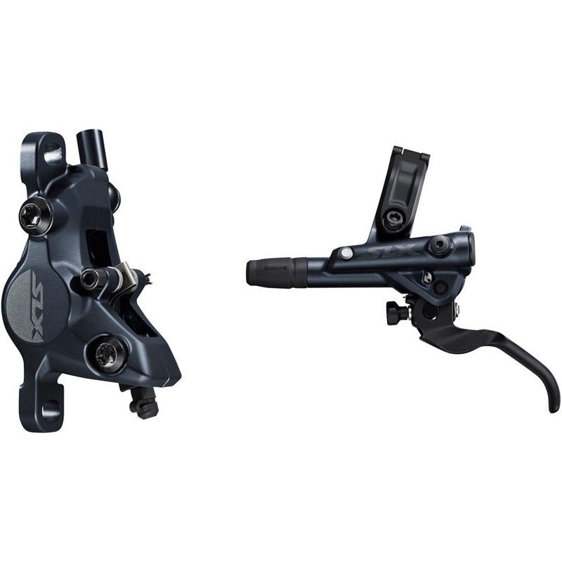 Shimano SLX BL-M7100/BR-M7100 Disc Brake and Lever – Front, Hydraulic, Post Mount, 2-Piston, Black