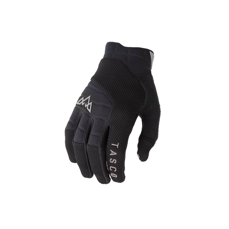 Tasco Pathfinder MTB Gloves  Durable, Ventilated Cycling Gloves with TPR Knuckle Protection, Molded Neoprene Panels & Silicone Grip for Trail & Mountain Biking Large