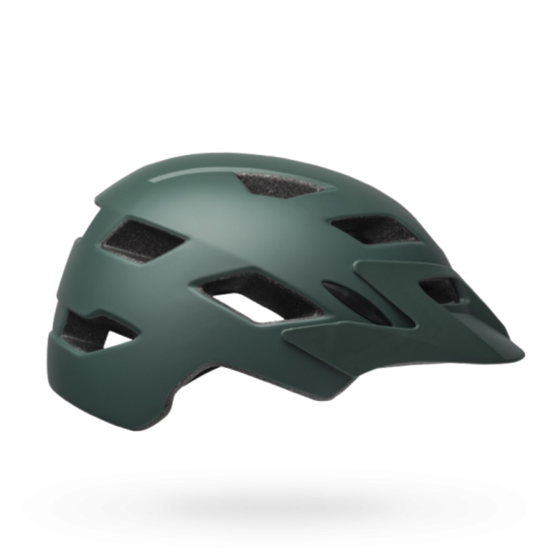 Bell Sidetrack Child Helmet – Matt Dark Green-KTM Orange – 2019 Matt Dark Green – KTM Orange Universal Child – 47-54cm