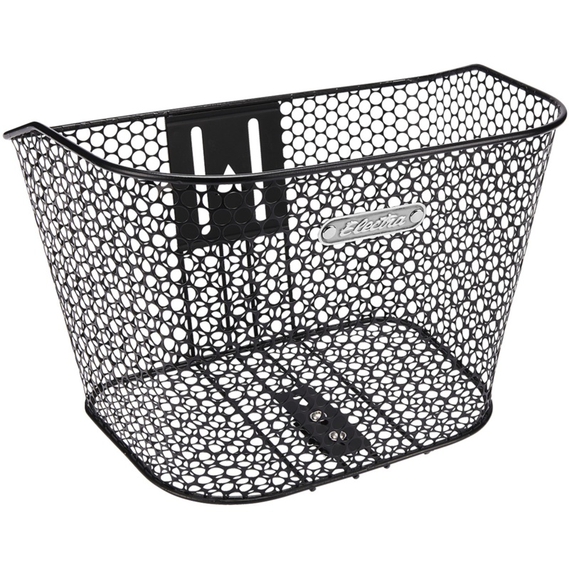 Electra Honeycomb Headset Mounted Basket – Black Black