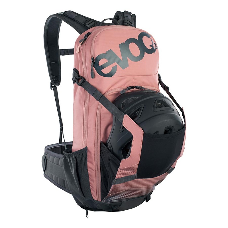 EVOC FR Enduro Protector backpack, 16L, Dusty Pink/Carbon Grey, S