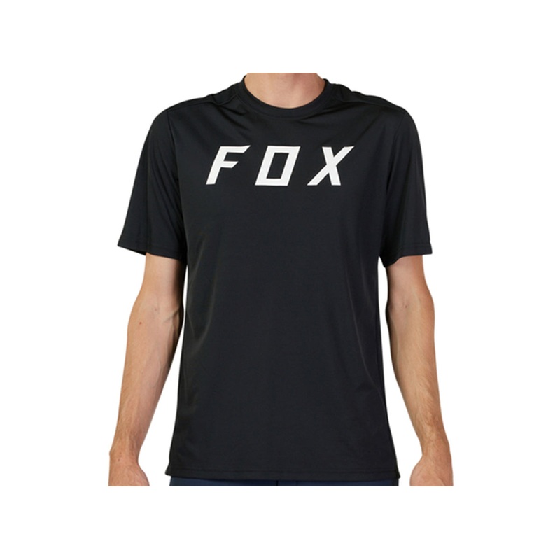 Fox Racing Ranger Short Sleeve MTB Race Jersey – Moth – Black Black Small