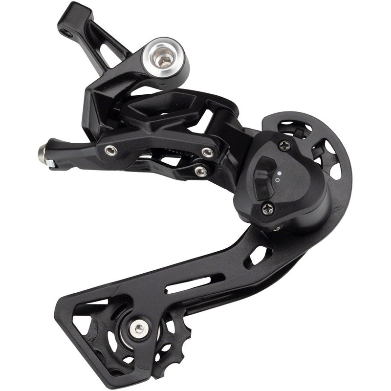 microSHIFT XCD Rear Derailleur – 11-Speed, Medium Cage, Black, With Clutch
