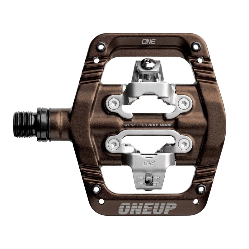 OneUp Clip MTB SPD Pedals – Bronze Bronze