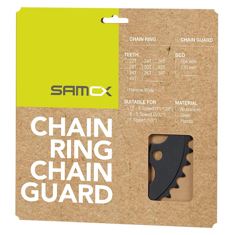 Premium Steel Bike Chainrings for Bosch E-Bike Motors  Compatible with Shimano Shifting, BCD 104mm, 36-42 Teeth, 1-Speed Cycling Components 38