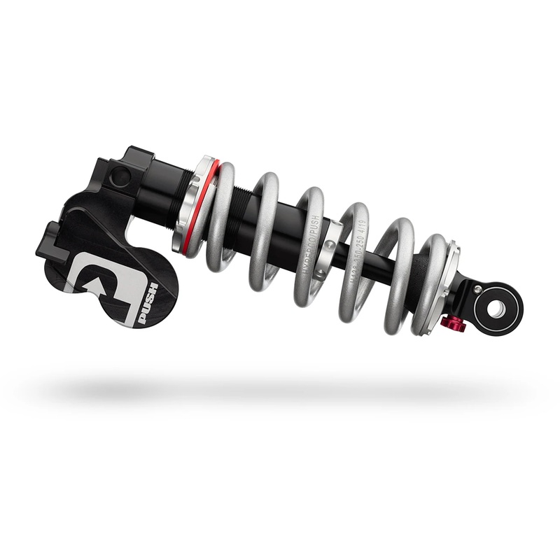 Push Industries ElevenSix Rear Shock, Evil Offering (185 x 55)  Trunnion Metric, Liquid Black, (Special Order Item)