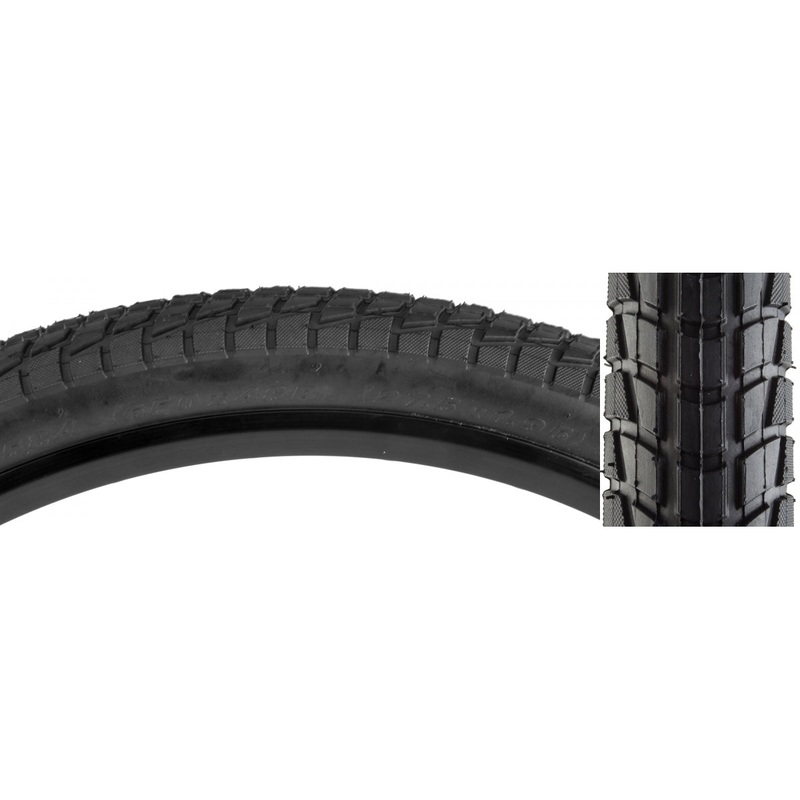 Sunlite Komfort 27.5 x 1.95 Clincher Wire PSI 60 Black/Bsk Reflective Gravel MTB
