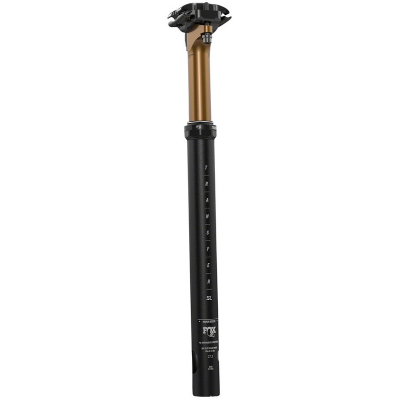 FOX Transfer SL Factory Dropper Seatpost – 30.9mm 100mm Internal Routing Kashima Coat Upper