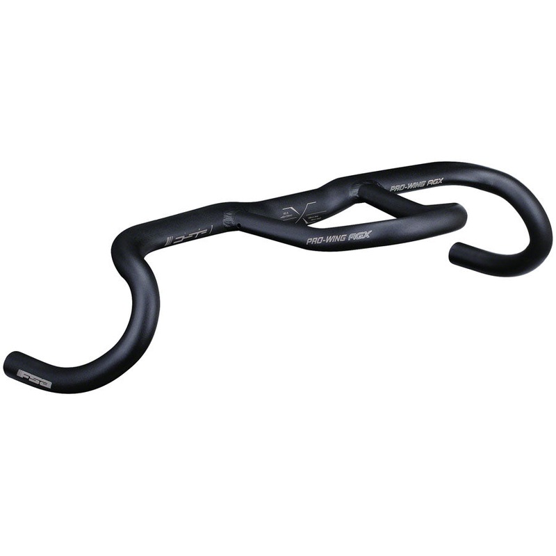 Full Speed Ahead Pro-Wing AGX Drop Handlebar – Aluminum 31.8mm 44cm Black
