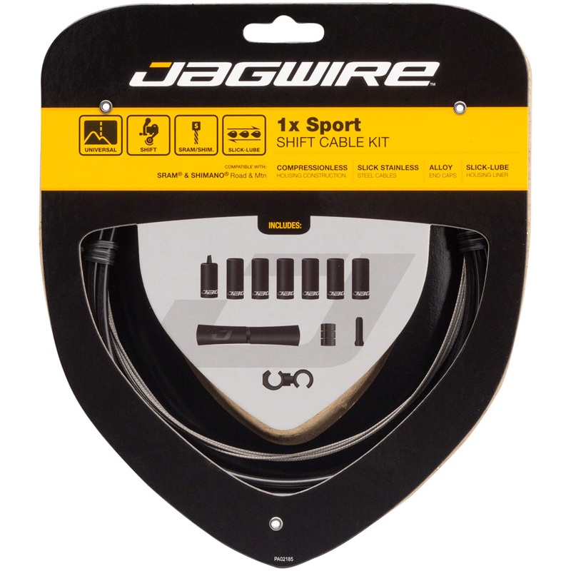 Jagwire 1x Sport Shift Cable Kit SRAM/Shimano Black