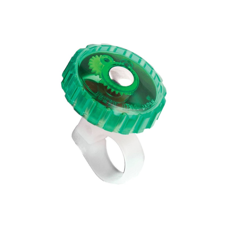 Mirrycle Incredibell Jellibell – Translucent Green Translucent Green Fits 21.0 to 22.5 mm Handlebars