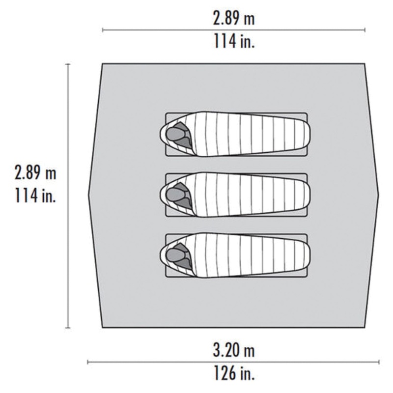 Msr Thru Hiker 100 Wing Amber