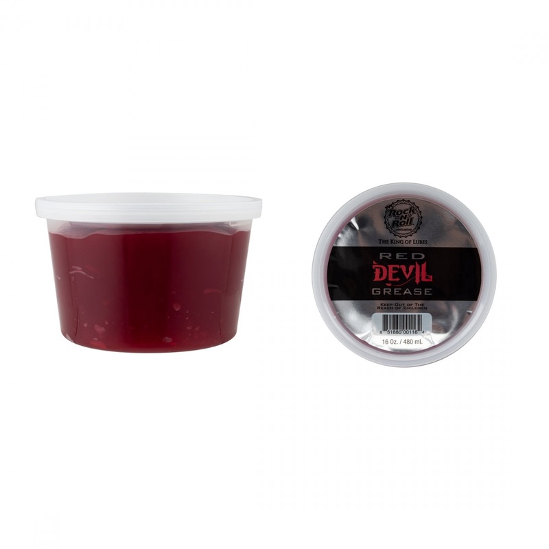 Rock N Roll Red Devil Grease Tub 1lb All-Purpose Bicycle Grease