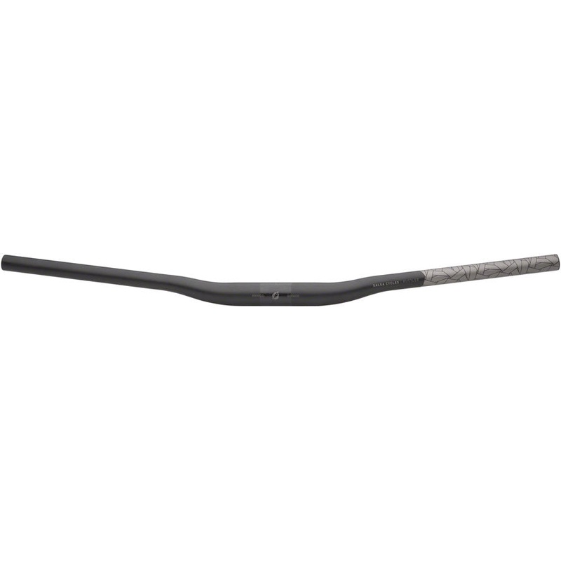 Salsa Rustler Carbon Riser Handlebar, 31.8, 750mm width, Black