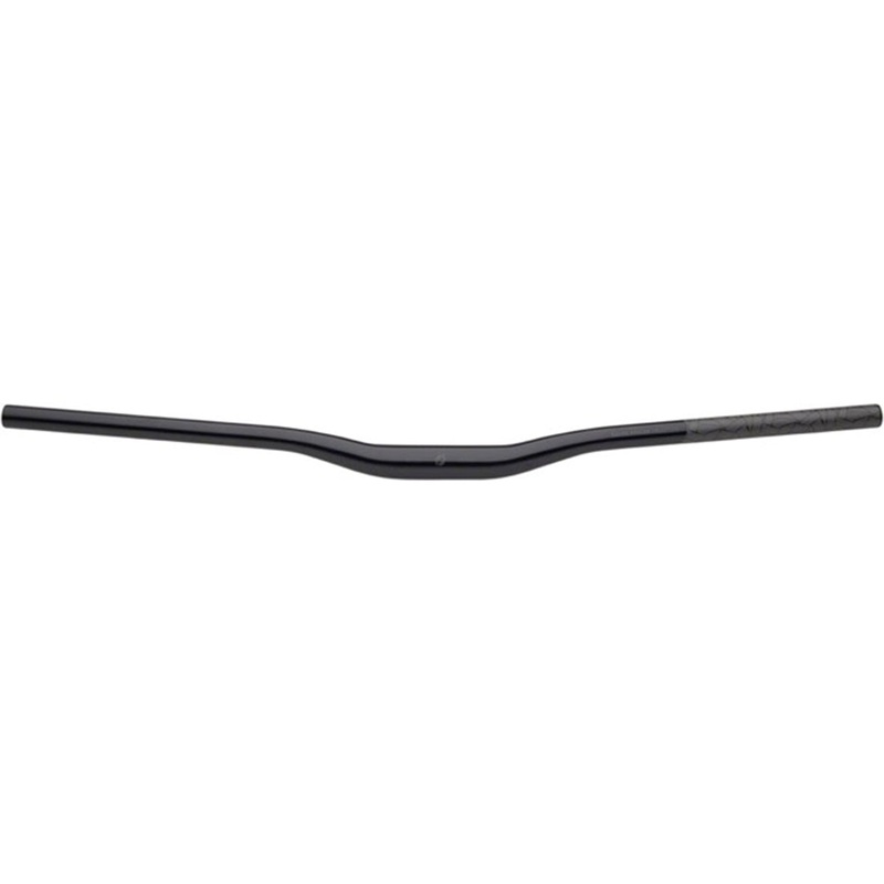 Salsa Rustler Deluxe 31.8 MTB Riser Bar – Black Black 800mm – 20mm Rise