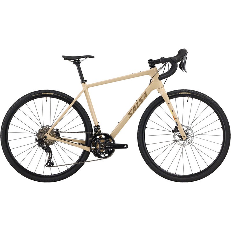 Salsa Warbird C GRX 820 2×12 Bike – 700c, Carbon, Tan, 54.5cm