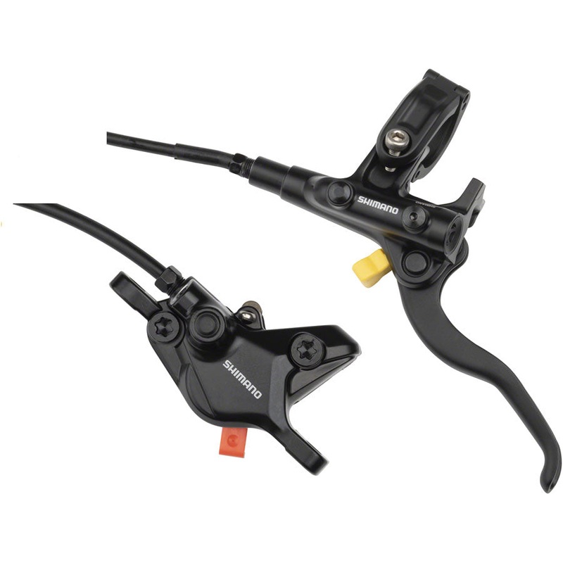 Shimano Deore BL-M4100/BR-MT410 Disc Brake and Lever – Front, Hydraulic, Resin Pads, Gray