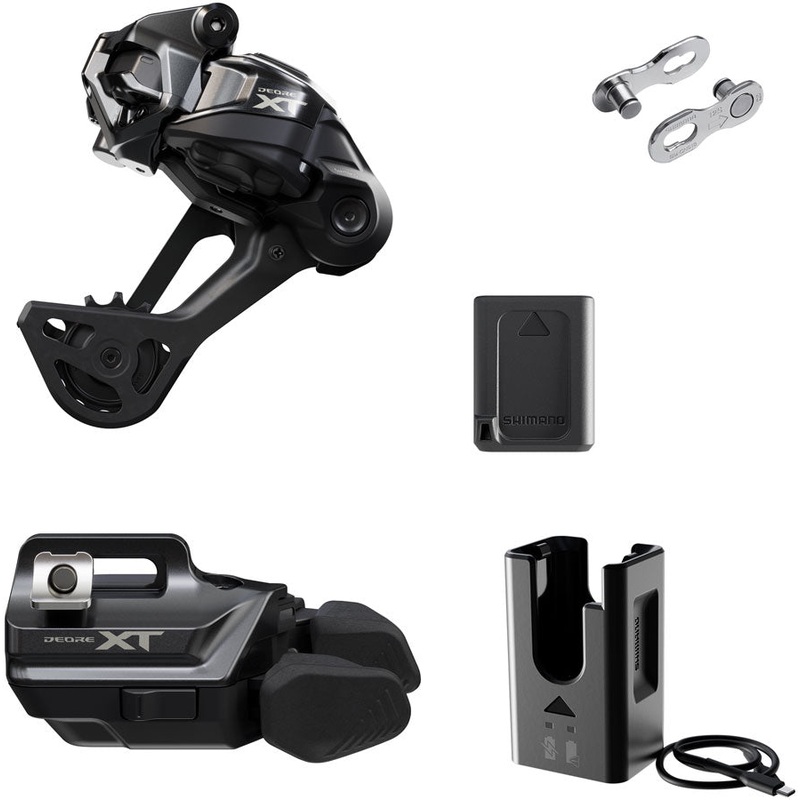 Shimano Deore XT M8250 Di2 Wireless Upgrade Kit – SGS Rear Derailleur, IR I-SPEC EV Shifter