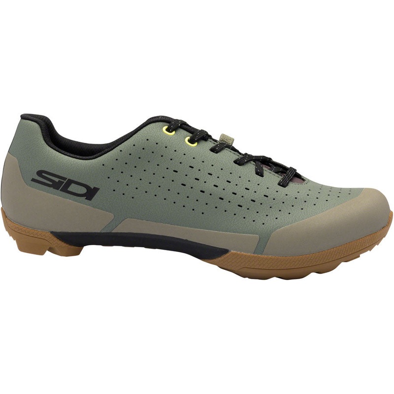 Sidi Asper Laces Gravel Shoes – Men’s, Military, 41, Millenium Fit