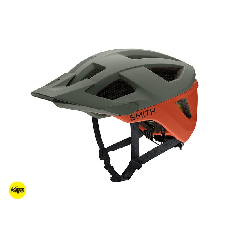 Smith Optics Session MIPS Helmet Matte Sage/Red Rock Medium