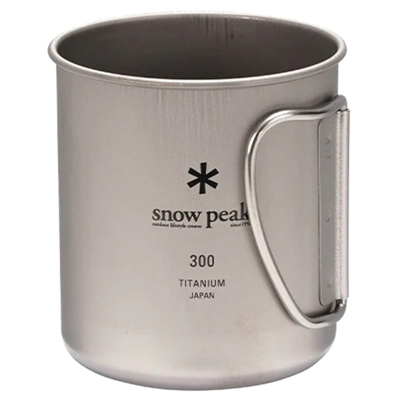 Snow Peak Titanium Single 300 Mug: Lightweight and Durable Camping Essential