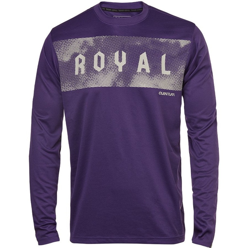 Royal Quantum Long Sleeve MTB Jersey – Deep Purple Deep Purple Medium