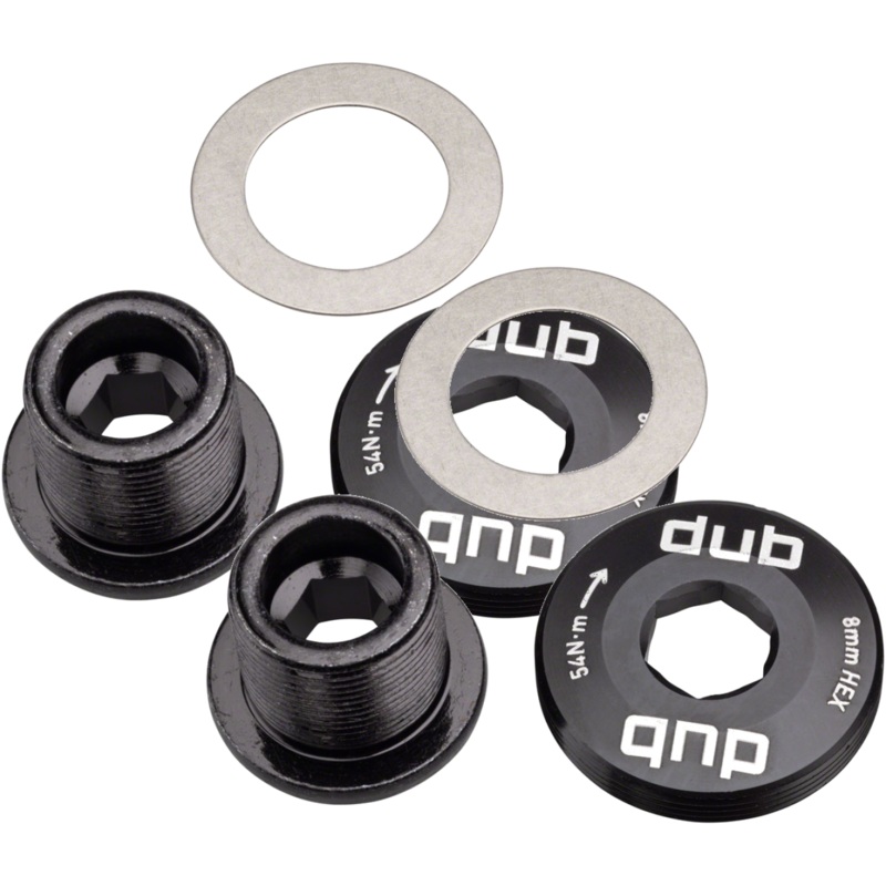 SRAM Self-Extracting Crank Arm Bolt Kit M18/M30 DUB Steel Black – Durable Bike Crank Fixings
