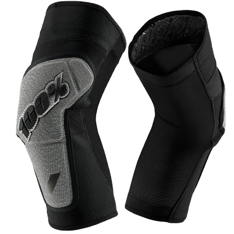 100% Ridecamp Knee Guard – Youth – Black Black Small/Medium