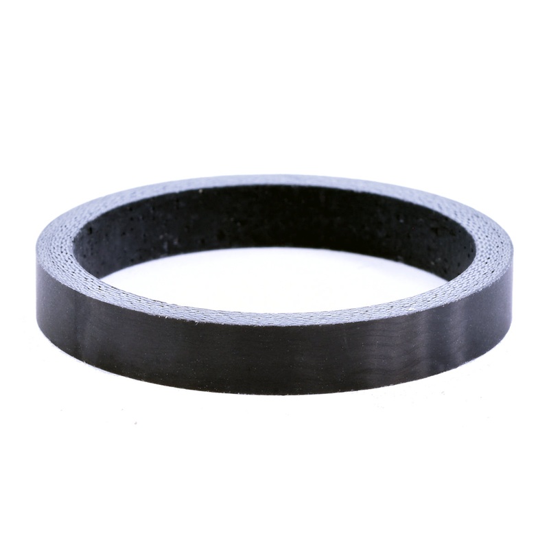 CBO Generic Carbon Headset Spacer – 1.1/8″ x 5mm – Black Black Each