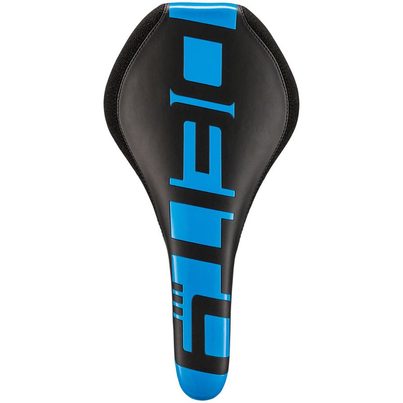 DEITY Speedtrap AM Saddle – Chromoly, Black/Blue