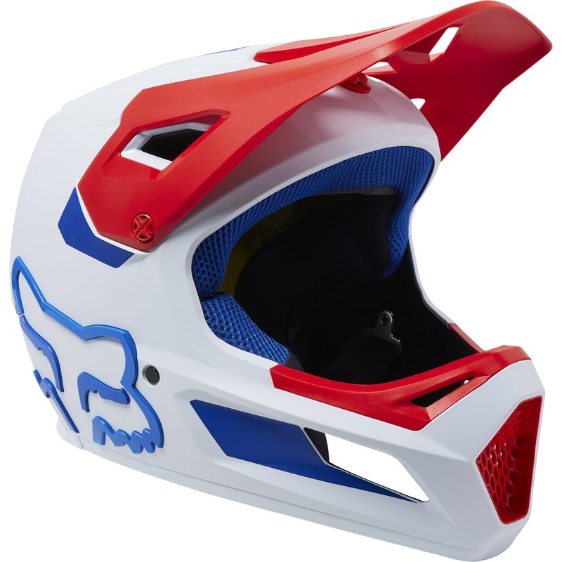 Fox Racing Rampage Full Face Helmet – Ceshyn – White White X-Small
