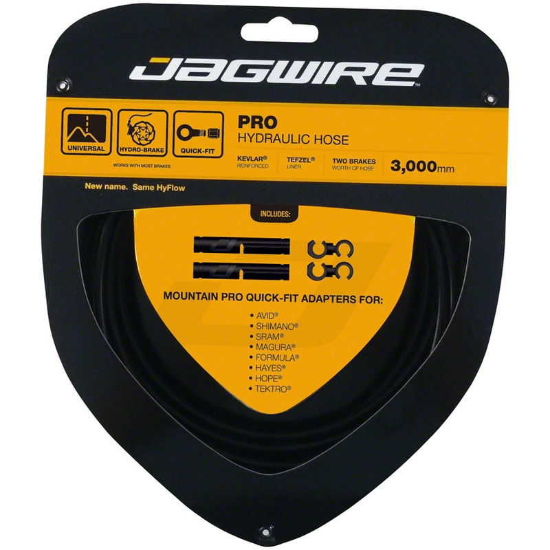 Jagwire Mountain Pro Disc Brake Hydraulic Hose, 3000mm Black