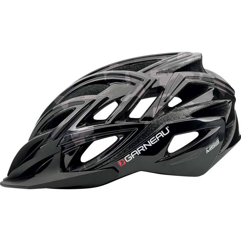 Louis Garneau Carve II MTB Helmet – Matt Black Matt Black Small