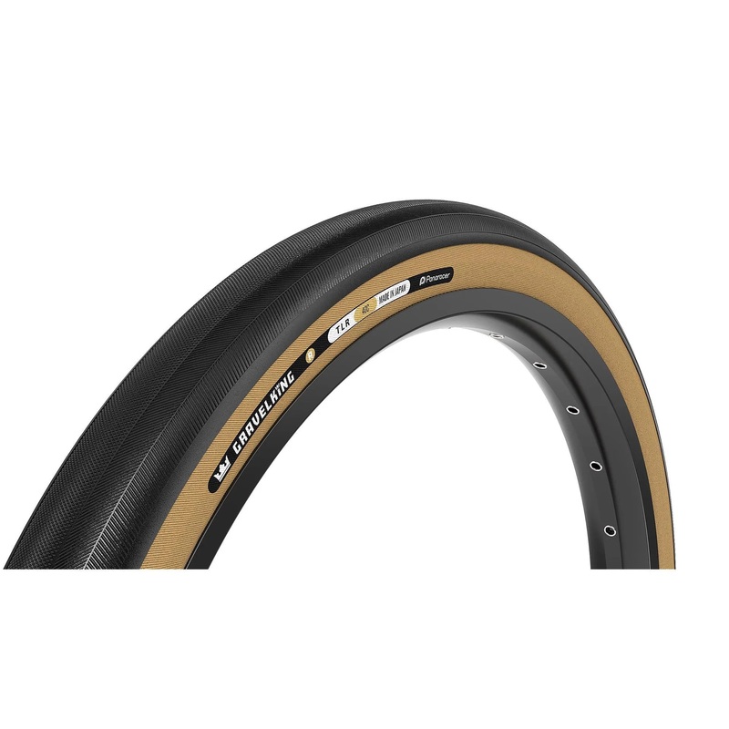 Panaracer Gravelking SS R 700c Folding Gravel Tire – Black-Amber Black – Amber 28c