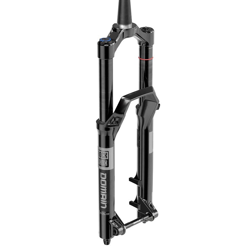 RockShox Domain Gold Isolator RC3 Suspension Fork – 29″ 150 mm 15 x 110 mm 44 mm Offset Gloss BLK C1