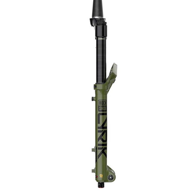 RockShox Lyrik Ultimate Charger 3.1 RC2 Suspension Fork – 29″ 160 mm 15 x 110 mm 44 mm Offset Green D2