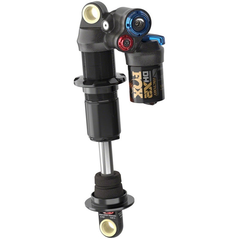 FOX DHX2 Factory Rear Shock – Metric 230 x 60 mm 2-Position Lever Hard Chromoly Damper Shaft