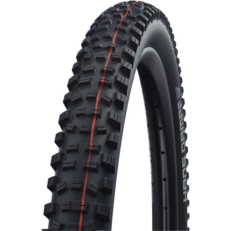 Schwalbe Hans Dampf Tire – 27.5 x 2.35″, Tubeless, Folding, Black, Evolution Line, Addix Soft, Super Trail