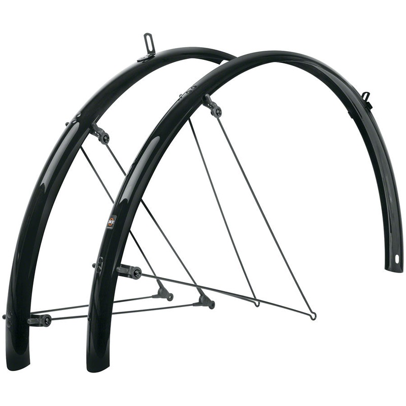 SKS B35 Bluemels Full Coverage Fender Set – 35mm, 700 x 20-28, Black
