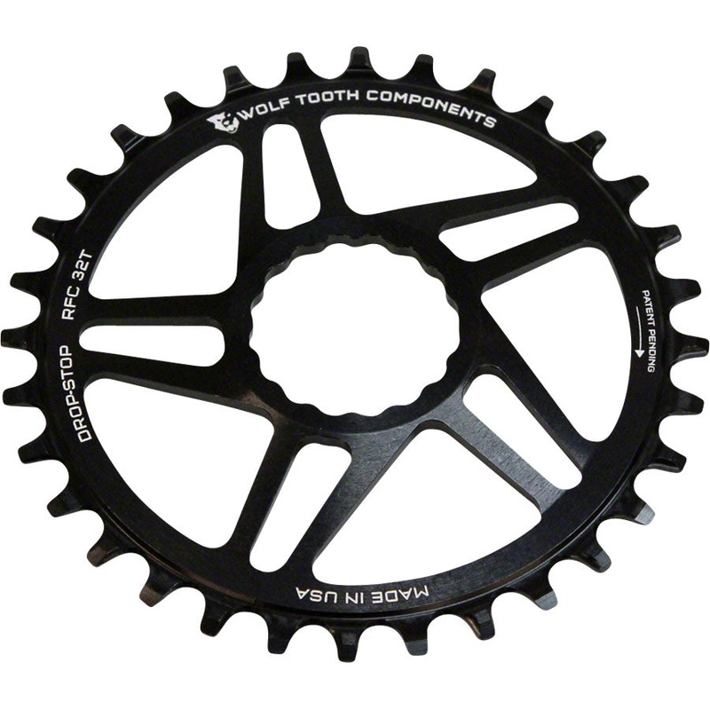Wolf Tooth Direct Mount Chainring – 34t RaceFace/Easton CINCH Direct Mount Drop-Stop A 6mm Offset BLK