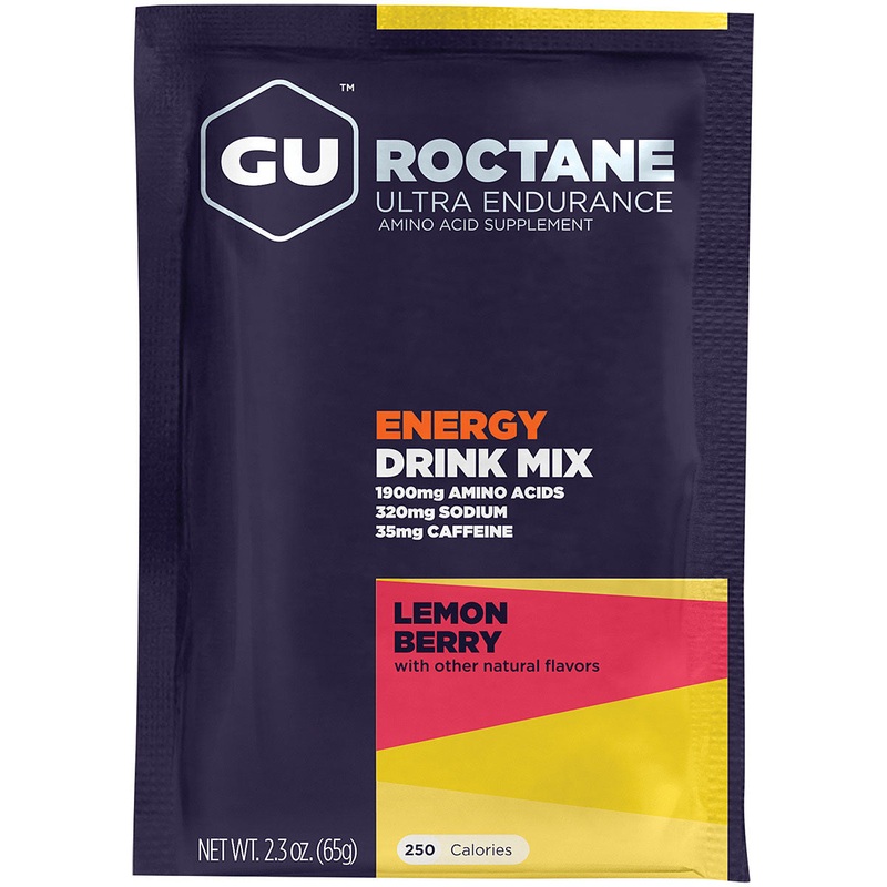Gu Roctane Drink Lemon Berry Energy Fuel for Endurance Athletes Pack of  10