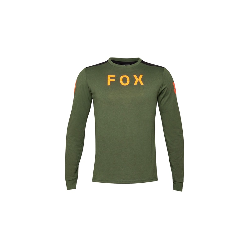 Jersey Fox Racing 24 Ranger Long Sleeve X-Large Dark Green